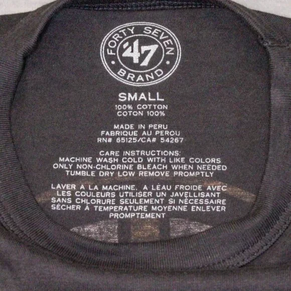 Boston Bruins Short Sleeve Crew Neck Tee Men's Size Small - Picture 4 of 9